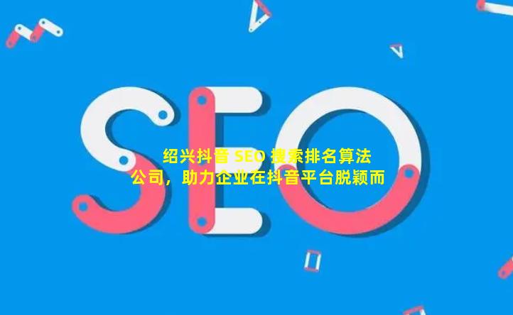 绍兴抖音 SEO 搜索排名算法公司，助力企业在抖音平台脱颖而出